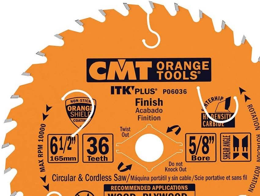 CMT ITK Plus Thin Kerf Finishing Blade Review
