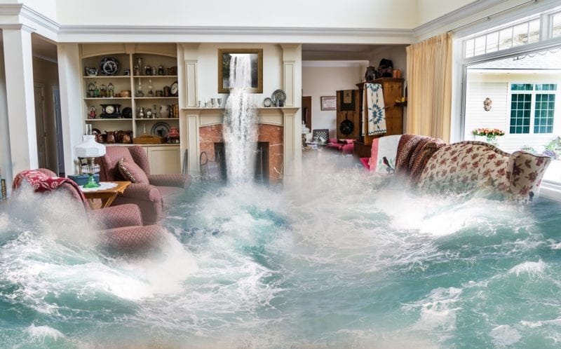 flood damage not covered by homeowners insurance