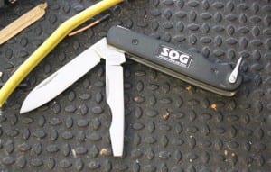 SOG EL30-CP Contractor III Electricians Knife