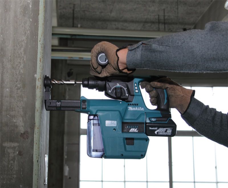 Makita LXRH011 Brushless 1 in SDS-Plus Rotary Hammer drilling