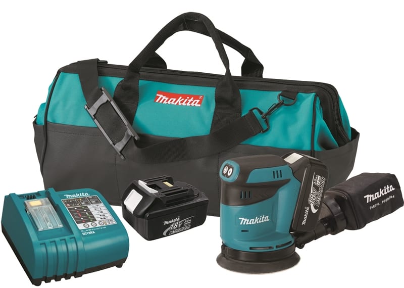 Makita XOB01 18V Cordless Random Orbit Sander Review - PTR