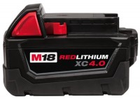 Milwaukee M18 RedLithium 4.0 XC battery pack