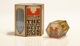 Outlaw Fasteners Deck Screw packaging