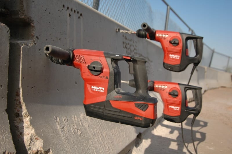 Hilti TE 30 A36 Cordless Rotary Hammer Review Pro Tool Reviews