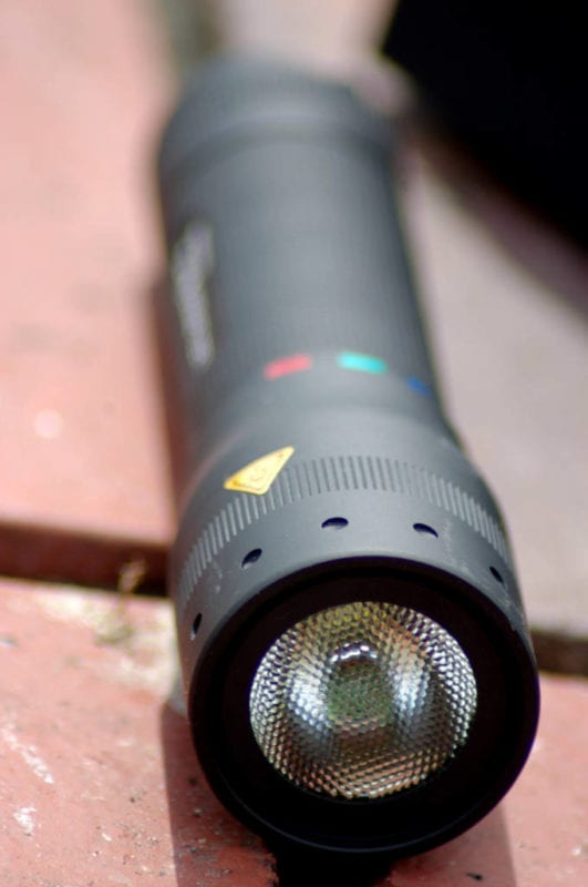 LED Lenser P7.2 flashlight
