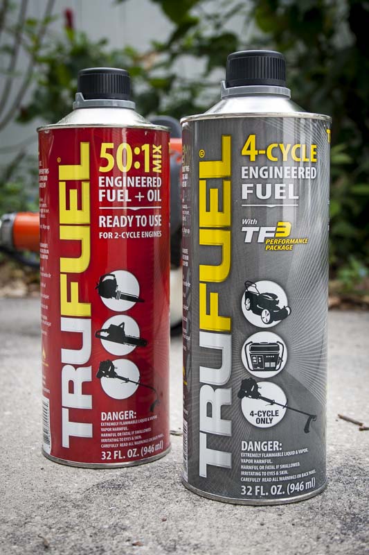 TruFuel 2-cycle and 4-cycle gas