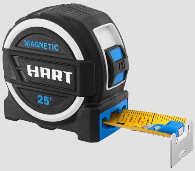 Hart Magnetic Tape Measure end hook
