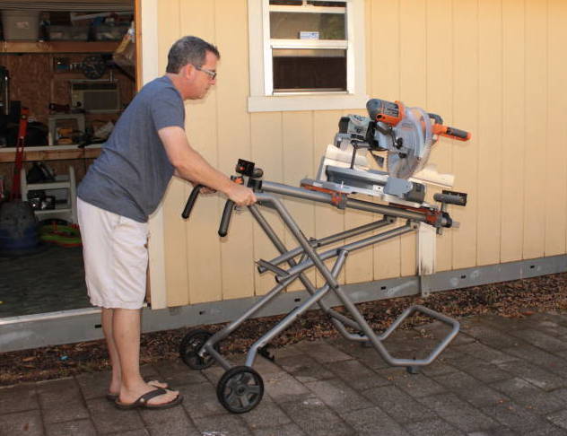 Ridgid MS UV Stand Ridgid 12" Sliding Compound Miter Saw