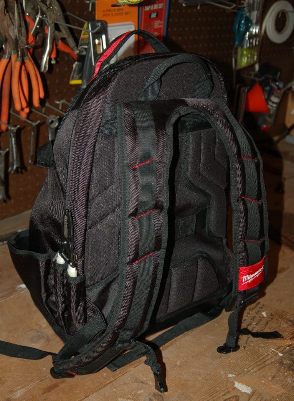 backpack padding and straps