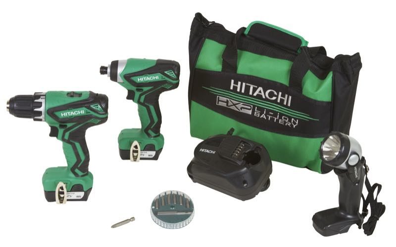 Hitachi Drill and Impact Driver Kit