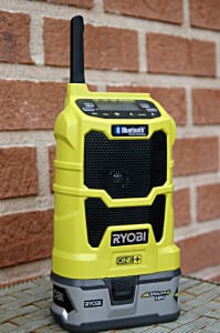 Ryobi 18V One+ Compact Radio Profile