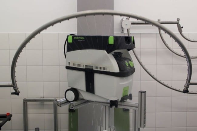 Festool CT dust extractor water test