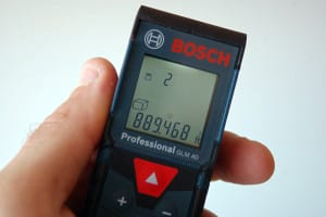Bosch GLM40 Memory