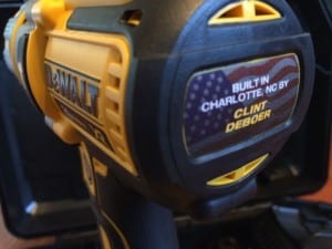 DeWalt XP hammer drill built by Clint DeBoer