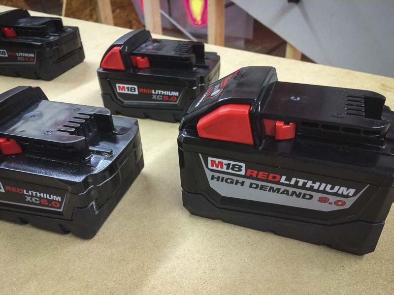 Milwaukee 9.0 Ah battery