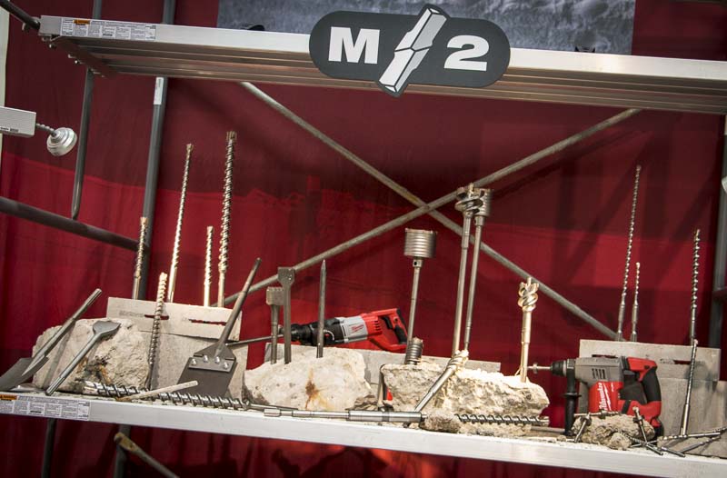 Milwaukee M2 cutter rotary drill bits
