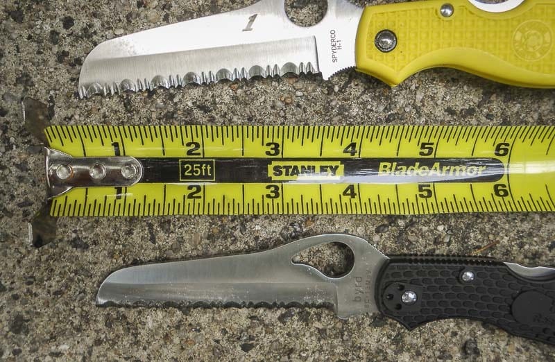 Byrd Rescue 2 Knife length