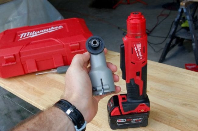 Milwaukee M18 Right Angle Impact Driver 48-2667 Head Off