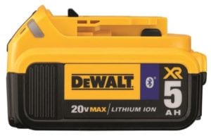 DeWalt DCB205BT-2 Bluetooth batteries tool connect