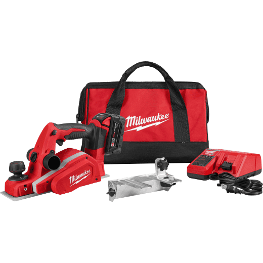 Milwaukee M18 3-1/4" Planer (2623-21) Kit