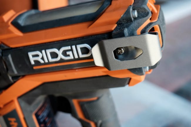 Ridgid Hyperdrive 18 Gauge Brad Nailer Belt Clip