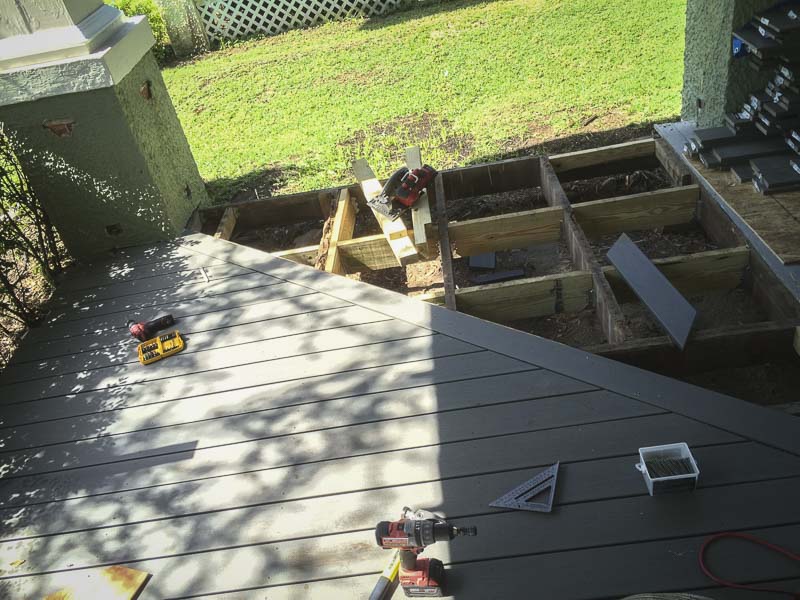Upgrading a Deck with Deckorators Vista Composite Decking