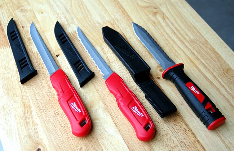 Milwaukee Insulation Knife and Duct Knife Featured