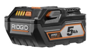 Ridgid HyperLithium 5.0 Amp Hour Battery