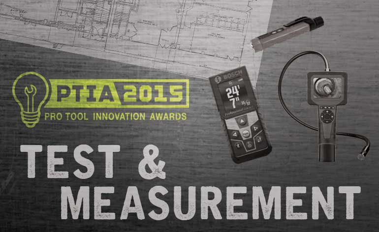 2015 Pro Tool Innovation Awards Test and Measurement