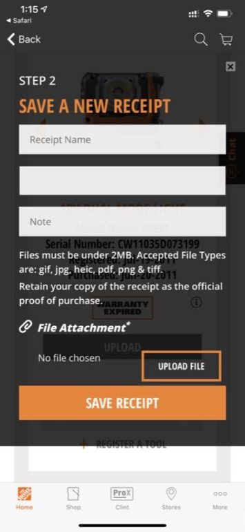 Ridgid Lifetime Service Agreement Registration Now Easier!