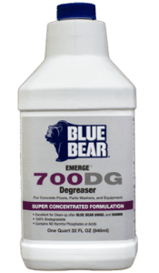 Blue Bear 700DG Degreaser Profile