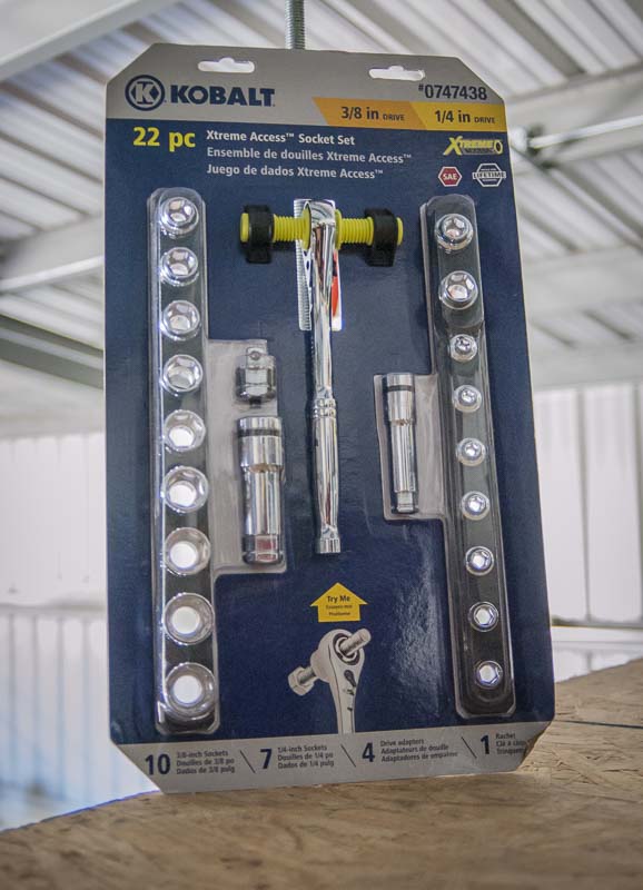 Kobalt Passthrough Socket Set and Universal Socket Set