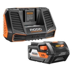 Ridgid Black Friday Battery and Charger Kit