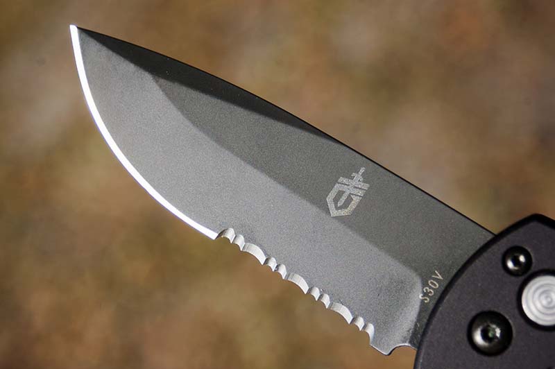 Gerber 06 Auto Drop Point Knife Review AnsToAll