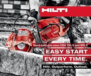 Hilti DSH 700-X and DSH 900-X gas saws