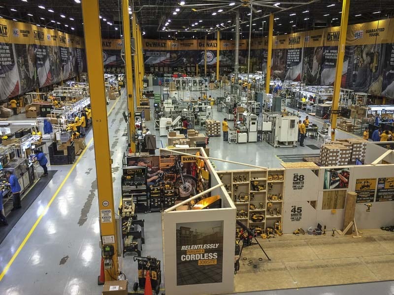 DeWalt North Carolina Plant birds eye