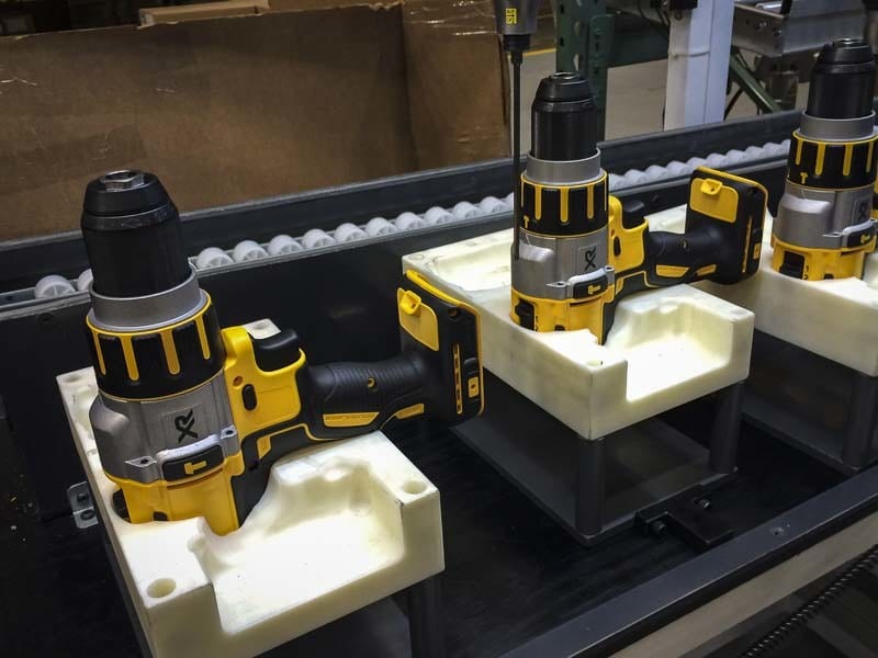 DeWalt XR 20V Max drill assembly