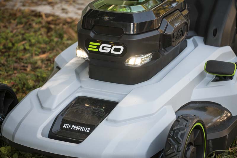 EGO self propelled lawn mower headlights