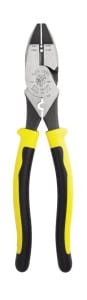 Klein Journeyman High-Leverage Side-Cutting Pliers with Wire Stripper and Crimper J2139NECRN