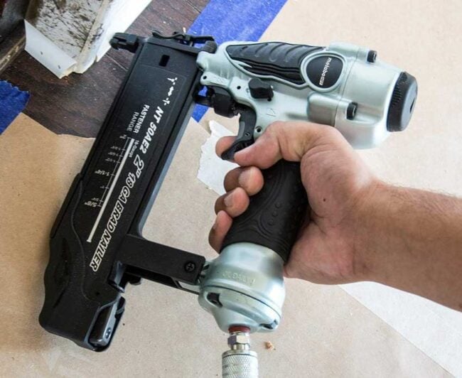 Metabo HPT NT50AE2M 18 Gauge Finish Nailer Review - PTR