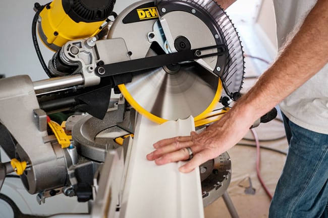 Dewalt DWS709 Miter Saw Bevel Cut