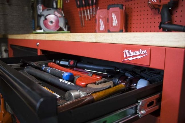 Milwaukee 60-inch work station drawer