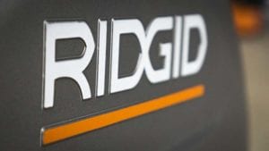 Ridgid 14-Inch Abrasive Cut Off Machine Logo