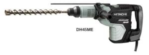Hitachi SDS Max AC Brushless Rotary Hammer with AHB & UVP (DH45ME) - Hitachi AC Brushless Rotary Hammer
