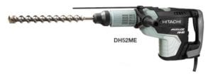 Hitachi SDS Max AC Brushless Rotary Hammer with AHB & UVP (DH52ME) - Hitachi AC Brushless Rotary Hammer
