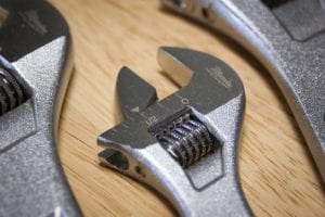 Milwaukee Adjustable Wrench - Laser Etching