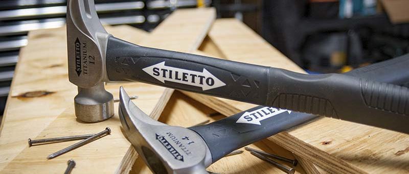 Stiletto Titanium Poly Fiberglass Hammer - Featured Image