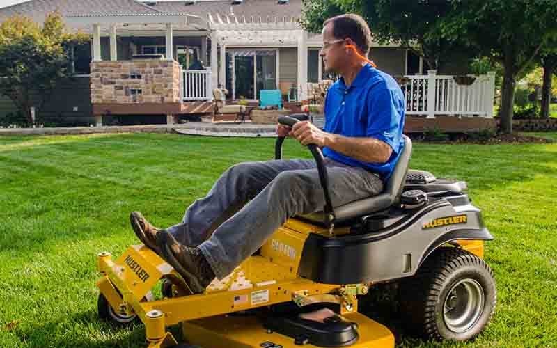 Hustler Raptor Zero Turn Mower application