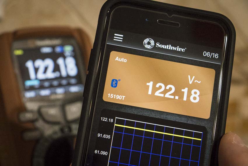 Southwire MaintenancePRO Bluetooth Multimeter