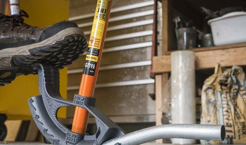 Klein conduit bending